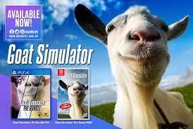 DataBlitz - THE G.O.A.T HAS ARRIVED! Goat Simulator The Bundle PS4 + Goat  Simulator The Goaty NSW will be available today at Datablitz! Goat  Simulator is the latest in goat simulation technology,