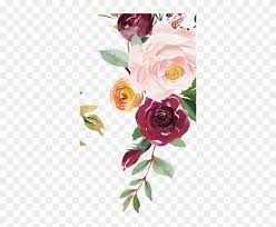 Apr 25, 2019 · watercolor flowers are a beautiful addition to any card or note. Free Watercolor Floral Clipart Png Gold And Red Watercolor Flower Free Transparent Png Clipart Images Download