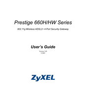 Zyxel Communications P 660hw T1 V2 Manuals Manualslib