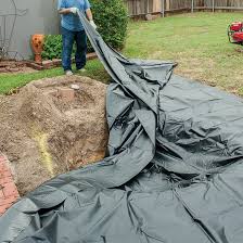 Has been in the pond supply business for over 20 years. Smartpond Pond Liner 13 Ft X 20 Ft Pvc And Nylon Black 52519 Rona