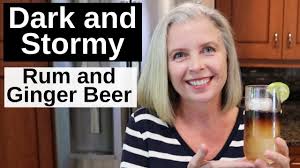So the story goes, combining ginger beer and rum in a cocktail first occurred in bermuda right after world war i. Dark And Stormy Drink Rum And Ginger Beer Cocktail Youtube