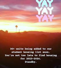 Yes, it's true! Please don't despair. We have plenty of housing and are  processing lots of applications. But we also have units that haven't even  been posted for rent yet. Beautiful buildings
