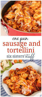 It does not maintain temp at all and take forever . One Pan Sausage And Tortellini Tortellini Recipes Yummy Dinners Recipes