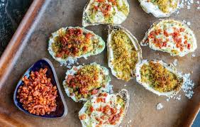 Maybe you would like to learn more about one of these? Savoury Baked Oysters Edible Vancouver Island
