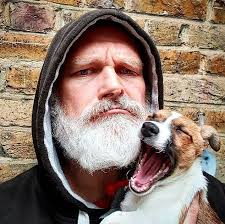 Emotional moment frantic dog owner is reunited with his Jack Russell