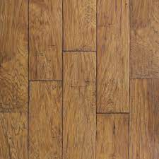 A good number of smartcore flooring reviews confirm that smartcore flooring installation is easy to diy. Allen Roth Saddle Hickory 6 14 In W X 4 52 Ft L Handscraped Wood Plank Laminate Flooring In The Laminate Flooring Department At Lowes Com