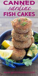 Sardine Fish Cakes Garlic Matters Recipe Fish Cake Sardine Recipes Canned Sardine Recipes