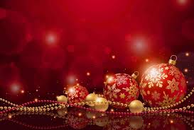 New Post Red And Gold Christmas Ornaments Wallpaper Fundos De Natal Natal Vermelho Natal Imagens