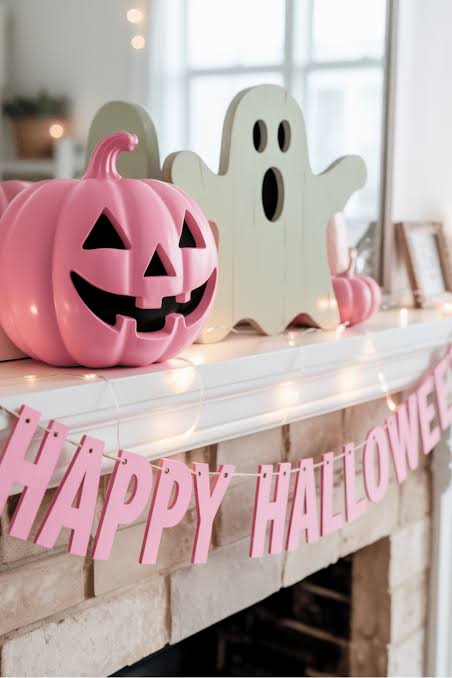 Pink Halloween Decor: Easy Ideas to Add This Spooky Season Trend to Your  Home - Basic Home DIY