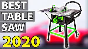 Top 5 Best Table Saw 2020 Youtube