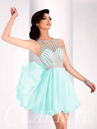 Sparkly Flowly Hoco Dress With Open Back By Clarisse Style S3068 Description Short Chiffo Mint Homecoming Dresses Chiffon Dress Short Sweet Sixteen Dresses