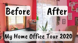 A home office can be set up within almost any room. My Minimalist Home Office Tour 2020 Home Office Setup India Home Office Design Ideas For Small Space Youtube