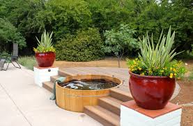 Simple garden tub decor ideas 75 Awesome Backyard Hot Tub Designs Digsdigs