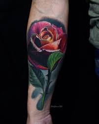 Https Www Revelist Com Skin Rose Tattoo Ideas 12620 P And Doesn T Think Photorealistic Rose Ta Tattoos Tattoos For Women Half Sleeve Tribal Shoulder Tattoos