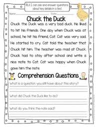 Take A Closer Look Close Reading For First Grade Common Core 1st Edit Reading Comprehension Worksheets First Grade Reading Comprehension First Grade Reading