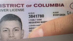 D.C. drivers license to get a name change
