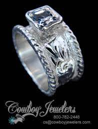 This Is Our 5049 Sterling Silver Rope Edge Band All Hand Engraved And Custom Made With A 1 Hand Engraved Rings Wedding Rings For Bride Diamonds Cowboy Jewelry