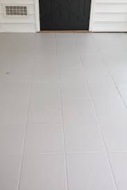 What color walls go with white tile floor. How To Paint Tile Floor Angela Marie Made