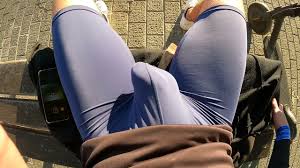 Hottest moments in tight spandex in public for people to look at me