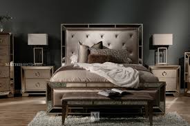 Check spelling or type a new query. Contemporary Tufted 54 Bed Bench In Silver Mathis Brothers Furniture