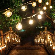 15led 25leds Bulbs Light String Garland Edison Bulb G40 Fairy Led Glass String Lights Waterproof Retro For Outdoor Lighting 2 Lighting Strings Aliexpress