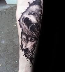 Check spelling or type a new query. 40 Wolf Forearm Tattoo Designs For Men Masculine Ink Ideas Animal Tattoos Wolf Tattoo Sleeve Forearm Tattoo Design