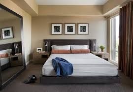 Cool Mens Bedroom Ideas With Cream Wall Paint Also Wallpaper White Bed And Gray Rug With Ikea Bedroom Design Minimalist Bedroom Design Apartment Bedroom Decor