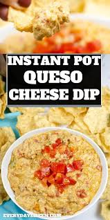 Instant Pot Queso Cheese Dip A Simple And Mouthwatering Melted Mexican Cheese Dip With Ground Beef Perfe In 2021 Easy Instant Pot Recipes Recipes Instant Pot Recipes
