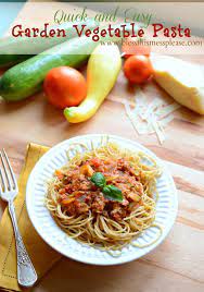 Garden Vegetable Pasta Easy 30 Minute Healthy Vegetable Pasta Recipe Recipe Healthy Vegetable Pasta Recipes Vegetable Pasta Recipes Healthy Vegetable Pasta