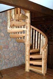 Spiral stairs and modern stairs in glass, timber & steel | uk. Spiral Staircases Ryan S Rustic Railings Orr Mn