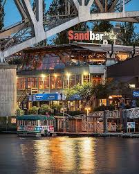Granville island is located on false creek, under the granville street bridge, just. Island Nights The Night Life Begins On Granville Island As The Restaurants And Theatres Come Alive An Aquabus Drops Off Passengers Outside The The Sandbar