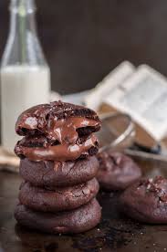Nutella Lava Cookies Gastrosenses Recipe Desserts Dessert Recipes Lava Cookies