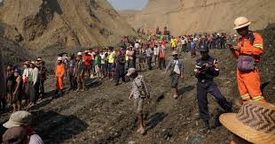 Al ruim 100 doden, tientallen vermisten en snelweg onder water. Tientallen Vermisten Na Aardverschuiving Mijn Myanmar Buitenland Bd Nl