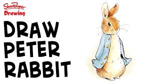 How To Draw Paint Peter Rabbit Like Beatrix Potter Youtube Peter Rabbit Illustration Beatrix Potter Illustrations Rabbit Painting