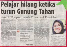 Macam mana rupa sempadan tu? Penangkini Sebelum Acap Ini 4 Kisah Hilang Yang Pernah Menggemparkan Negara