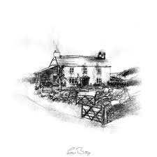 Farmhouse In 2020 Love Drawings Sketch A Day Original Drawing