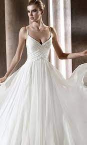 Elie Saab Wedding Dress Satis Ruffle Wedding Dress Spagetti Strap Wedding Dress Wedding Dresses