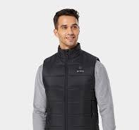 Men's Classic Heated Vest - Black - Black / Mini 5K (4800 mAh) / XS