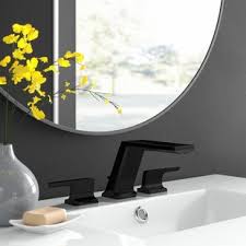 Read customer reviews of unique black bathroom sink faucets ideas and compare prices of modern and contemporary bathroom fixtures. Matte Black Bathroom Sink Faucets Free Shipping Over 35 Wayfair