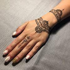 Red and gold hand and finger designs. Pattern Tattoos Patterntattoos Henna Tattoo Designs Hand Simple Henna Tattoo Henna Tattoo Designs Simple