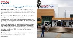 Tesco mutiara damansara closed after 7 new covid cases! Facebook
