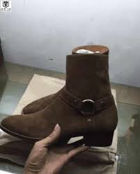 Find the best men's chelsea boots online including leather & suede boots, in various styles and colors at blundstone usa, including free shipping. Fr Lancelot 2020 Buckle Chelsea Boots Men Real Leather Boots British Style Metal Rings Ankle Shoes Dark Brown Zip Up Men Boots Boots Men Boot Men Shoesboots Shoes Men Aliexpress
