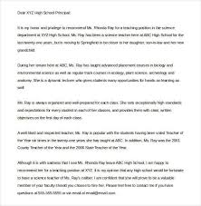 Teacher Recommendation Letter Templates 10 Free Word Pdf Teacher Letter Of Recommendation Letter To Teacher Letter Of Recommendation