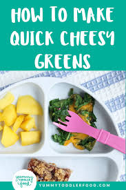 Quick Cheesy Baby Spinach Recipe A Surprise Hit With The Kids Recipe Baby Spinach Recipes Baby Food Recipes Recipes