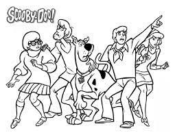 This coloring book will provide many hours of fun with games, puzzles, mazes and coloring activities. Scooby Doo Characters Coloring Pages Coloring And Drawing