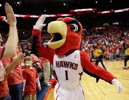 Atlanta hawks mascot harry the hawk was trying to do his job, and entertain some fans during tuesday's game 2 matchup against the boston celtics. Harry The Hawk Atlanta Hawks Sportsmascots Wikia Fandom