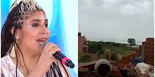 Rocío quiroz volvió al cantando 2020 luego del temporal que destruyó su casa: 1domym1evyddhm