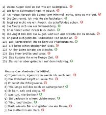 Die kündigung 158 arbeitsblatt 51: Die Wichtigsten Stilmittel Kurzgeschichte