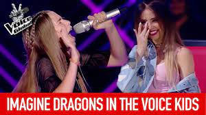 Ukraine singer touched heart of a judge to tears. Imagine Dragons In The Voice Kids The Voice Global Place 4 Kids