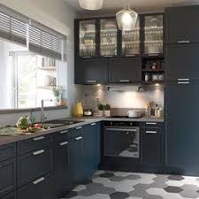 Tapis de cuisine moderne et pratique. Cuisine Nuit Fog Cooke Lewis Meuble Cuisine Cuisines Design Decoration Cuisine